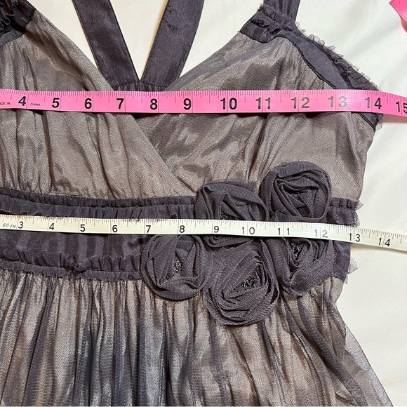 Moulinette Soeurs Vetements Anthropologie Spirited Away Lace Tulle Dress Size 0 - Picture 13 of 14